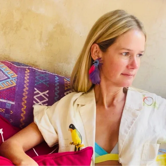 Mignonne Gavigan Harlow Bird Earrings - Picture 2 of 8